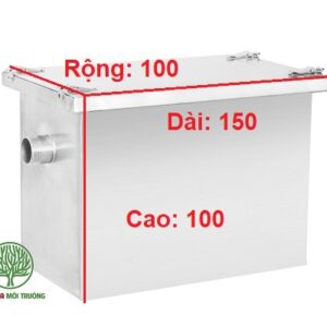 Bể tách mỡ công nghiệp 1500 lít Model BTM-1500