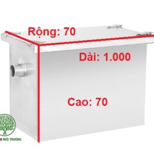 Bể tách mỡ công nghiệp 500 lít model BTM-500