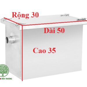 Bể tách mỡ gia đình model BTM-50