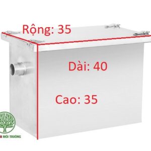 bể tách mỡ gia đình 40 lít