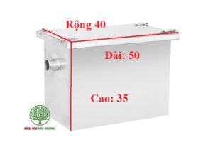 BTM-60 bể tách mỡ nhà hàng 60 lít