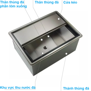 Thùng đá inox 20 lít