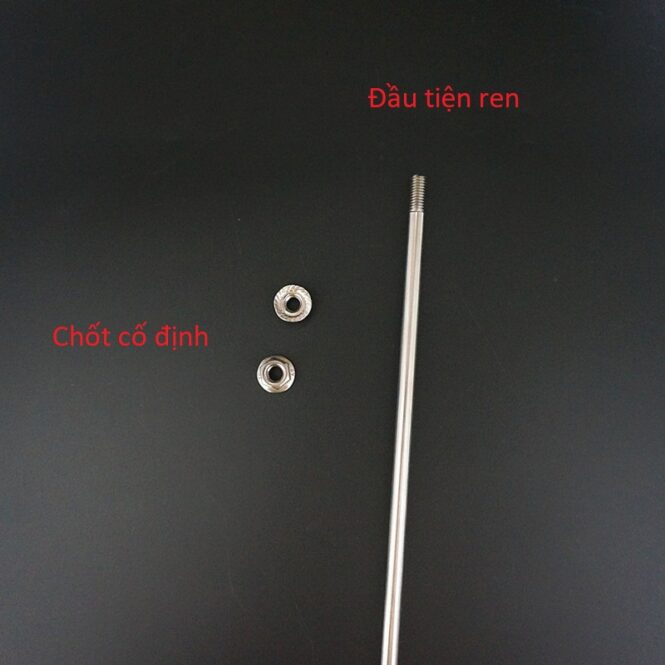 Chi tiết sản phẩm trục cánh khuấy inox