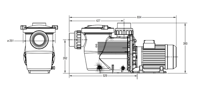 bản vẽ bơm lọc hydrostar MKIII