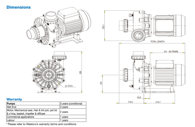bản vẽ bơm turboflo