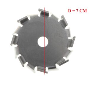 Cánh khuấy đĩa cạnh chém đường kính 7 cm