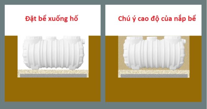 hướng dẫn thi công bể tách mỡ
