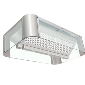 chụp hút khói inox thủy tinh
