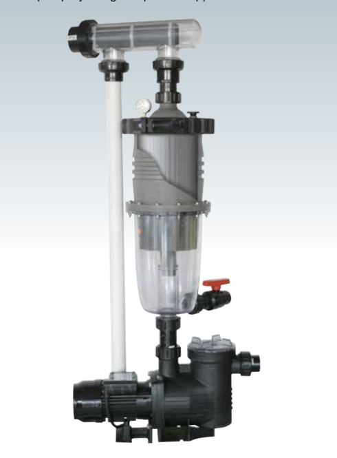 Vị trí Cột lọc giấy mutilcyclone 12 plus