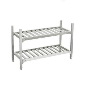 kệ inox 2 tầng
