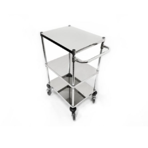 xe đẩy inox 3 tầng