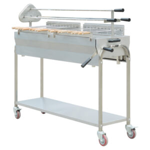 bếp nướng than hoa inox