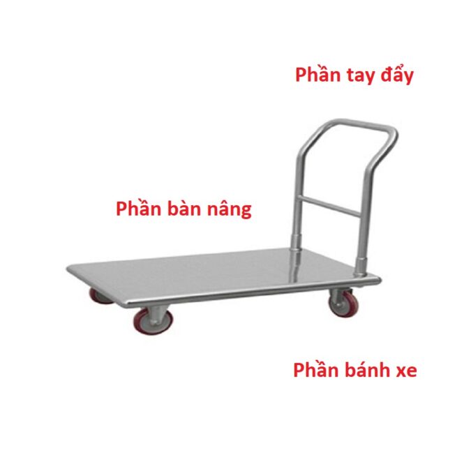 xe đẩy inox
