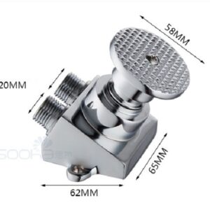 cấu tạo bàn đạp chân inox mẫu 2