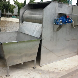 ảnh thực tế máy tách rác trống quay