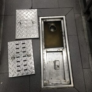 phân loại hố thu sàn inox
