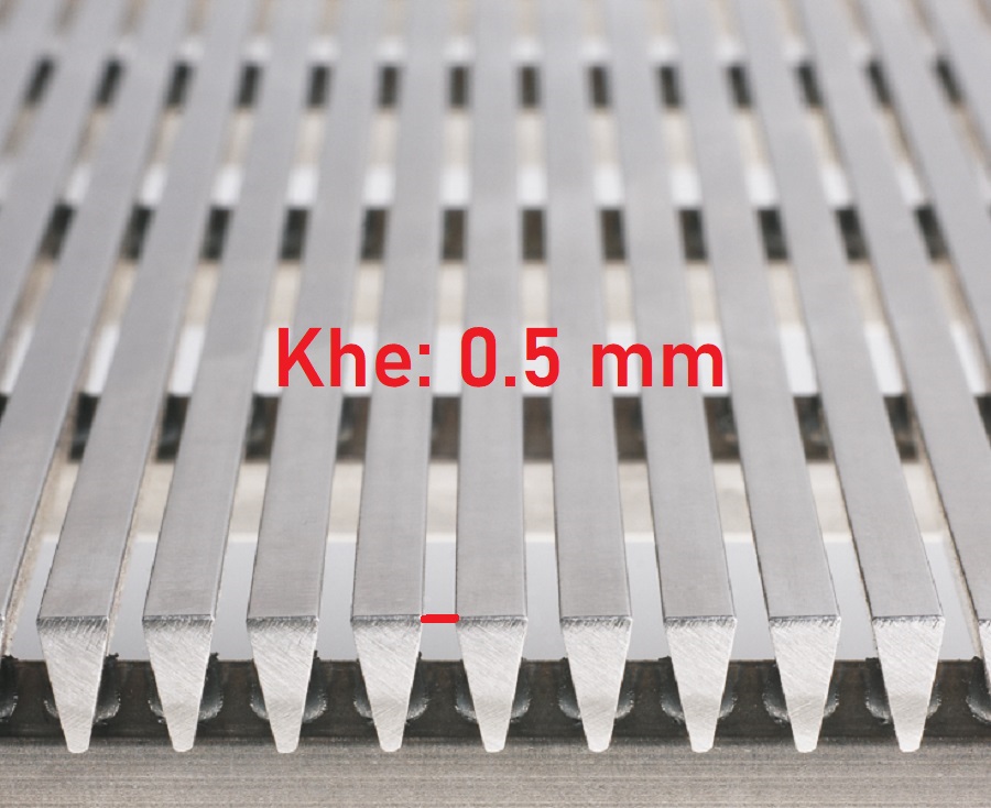 Lưới inox khe 0.5 mm siêu nhỏ - Model: LI-0.5