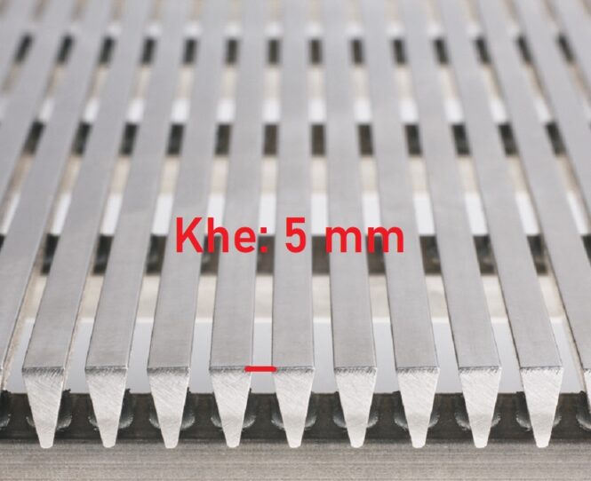 Lưới inox khe 5 mm