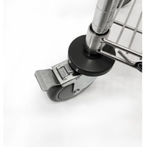 xe đẩy inox 2 tầng