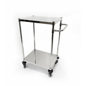 xe đẩy inox 2 tầng