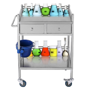 xe đẩy inox y tế
