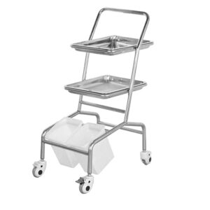xe đẩy inox y tế