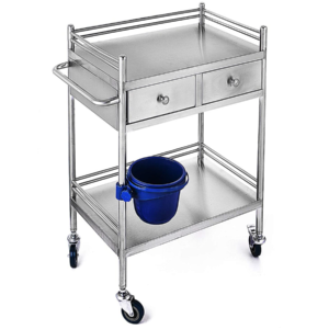 xe đẩy inox y tế