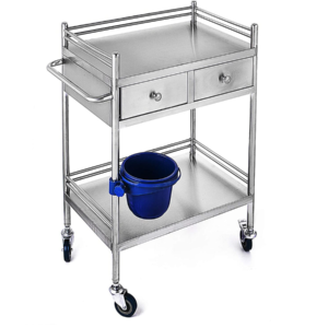 xe đẩy inox y tế