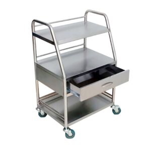 xe đẩy inox y tế