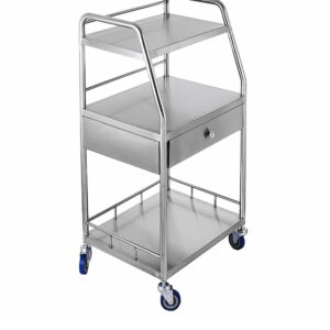 xe đẩy inox y tế