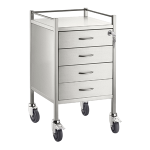 xe đẩy inox y tế