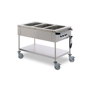 xe đẩy thức ăn inox