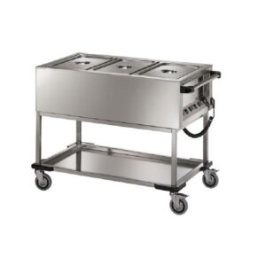 xe đẩy thức ăn inox