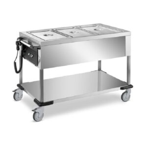 xe đẩy thức ăn inox