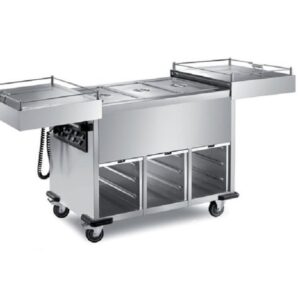 xe đẩy thức ăn inox