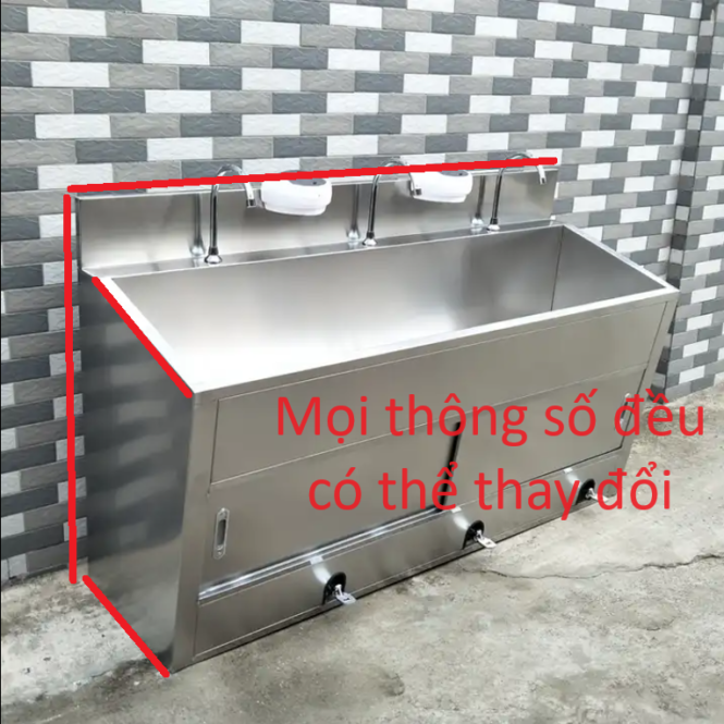 thông số của bồn rửa tay cho bệnh viện