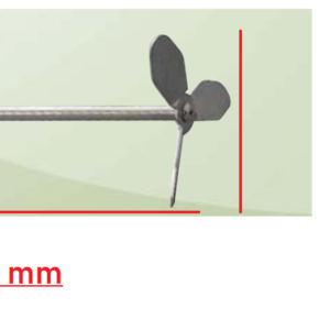 kích thước cánh khuấy PR390