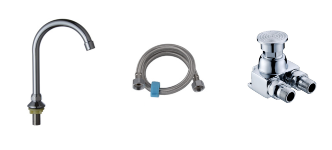 bộ vòi nước đạp chân VNL02