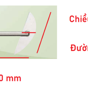 cánh khuấy bán nguyệt MISUNG model HM-100