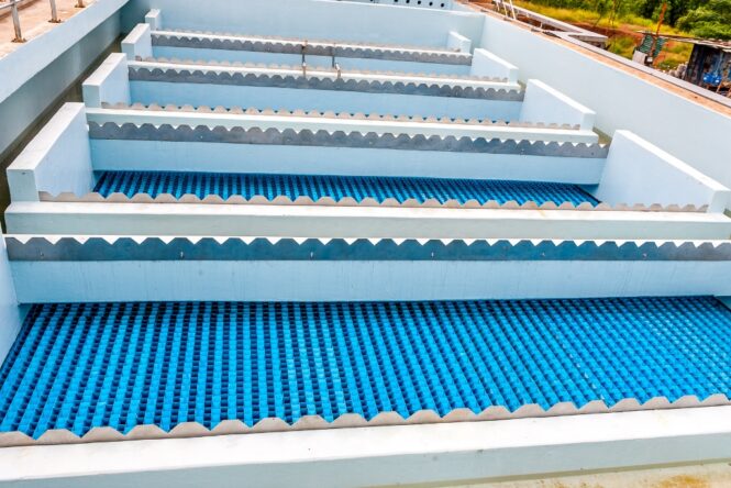 các công trình xử lý nước thải dùng bể tách mỡ gia đình