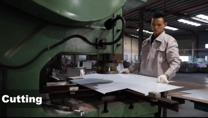 đột lỗ chậu rửa công nghiệp inox