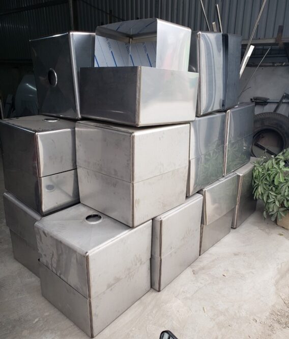 hố chậu công nghiệp inox tại Thái Nguyên