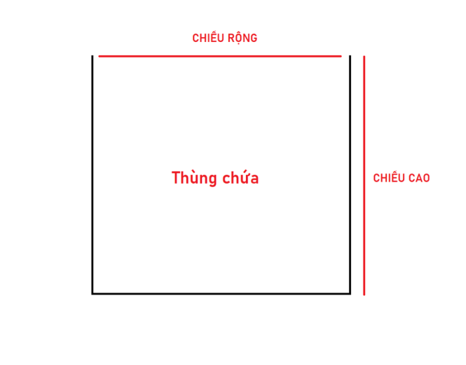 kích thước thùng chứa càng lớn thì càng nhiều tầng cánh khuấy