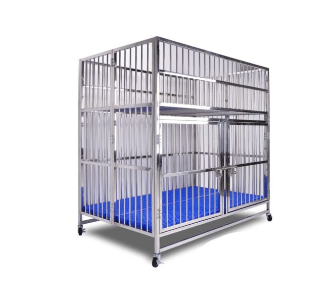 chuồng chó inox theo yêu cầu