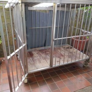 chuồng chó inox theo yêu cầu