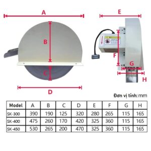 máy vớt váng dầu dạng đĩa