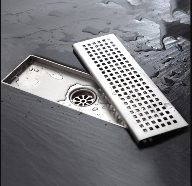rãnh thoát nước nhà tắm inox