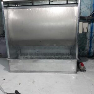 buồng sơn màng nước thực tế