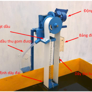 cấu tạo máy vớt váng dầu dạng dây đai