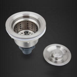 Rốn thu nước chậu rửa inox công nghiệp